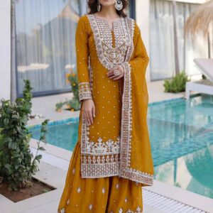 Premium Soft Georgette Three piece