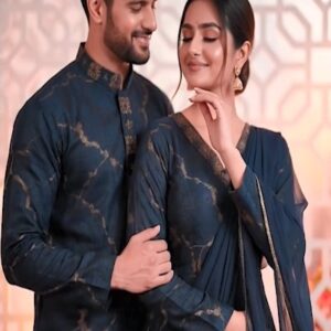 Eid Special Couple Panjabi & Three Piece Combo