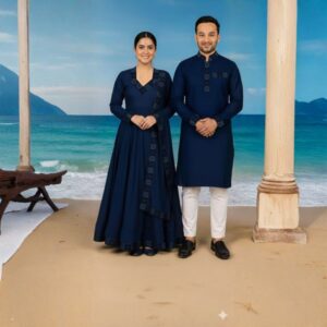 Eid Special Couple Panjabi & Three Piece Combo