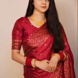 Japani Silk Sharee with Blouse Piece