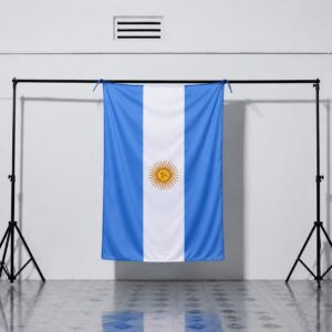 World Cup Argentina Flag 5X3 Feet