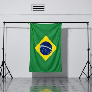 World Cup Brazil Flag 5X3 Feet