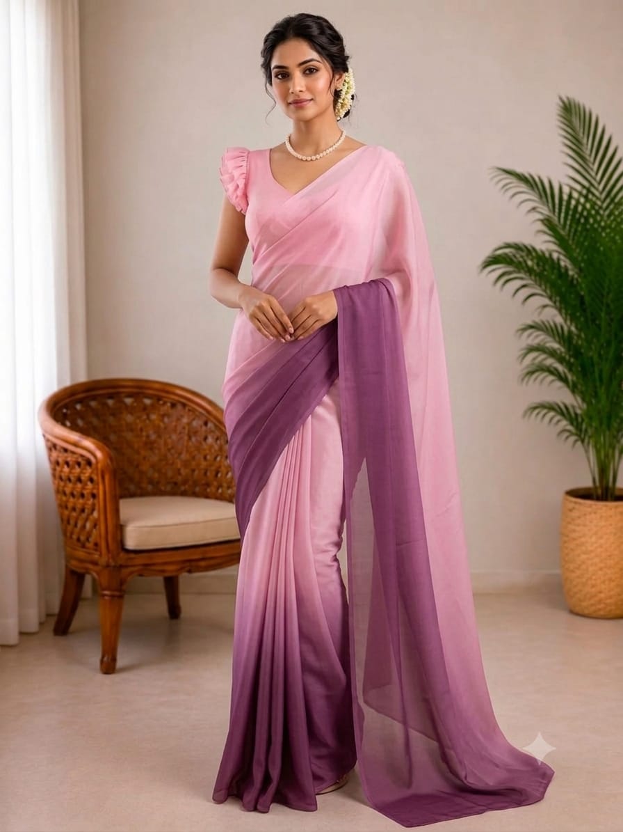 Rongdhonu Georgette Saree