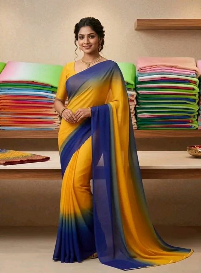 Rongdhonu Georgette Saree