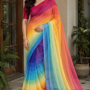 Rongdhonu Georgette Saree