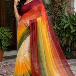 Rongdhonu Georgette saree
