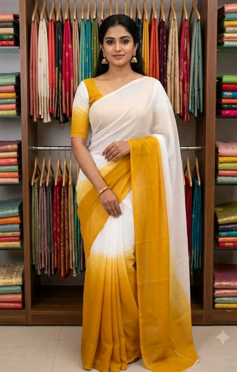 Rongdhonu Georgette Saree