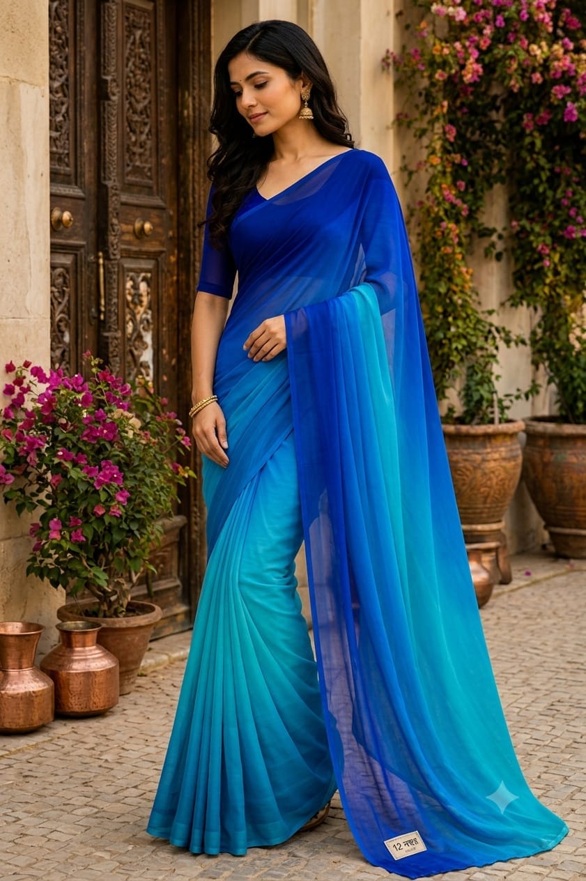 Rongdhonu Georgette Saree